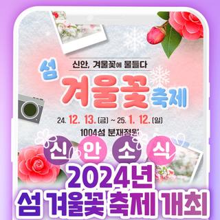 ⛄2024년 섬 겨울꽃 축제 개최