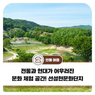 조선시대 선성현의 숨결을 따라, 전통과 현대가 어우러진문화 체험 공간! 선성현문화단지