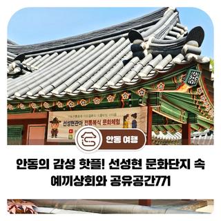 안동의 감성 핫플! 선성현 문화단지 속 예끼상회와 공유공간771