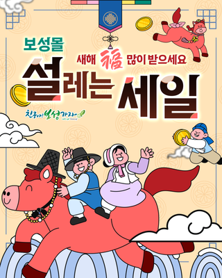 [보성소식] 보성몰 2026년 설맞이설레는 세일