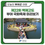 ✨제22회 백제고도부여국화축제 미리보기 ✨