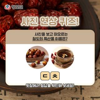 사진으로 알아보는 청도의 특산물! 사진 연상퀴즈 :: 청도특산물, 청도군특산물