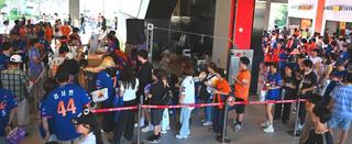 대전 한화생명볼파크에서 청양을 알리다!