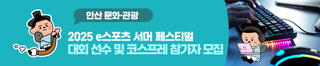2025 안산 e스포츠 서머 페스티벌 대회&코스프레 퍼포먼스 참가자 모집