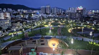 밤산책하기 좋은 대전 야경 명소 '용전근린공원'