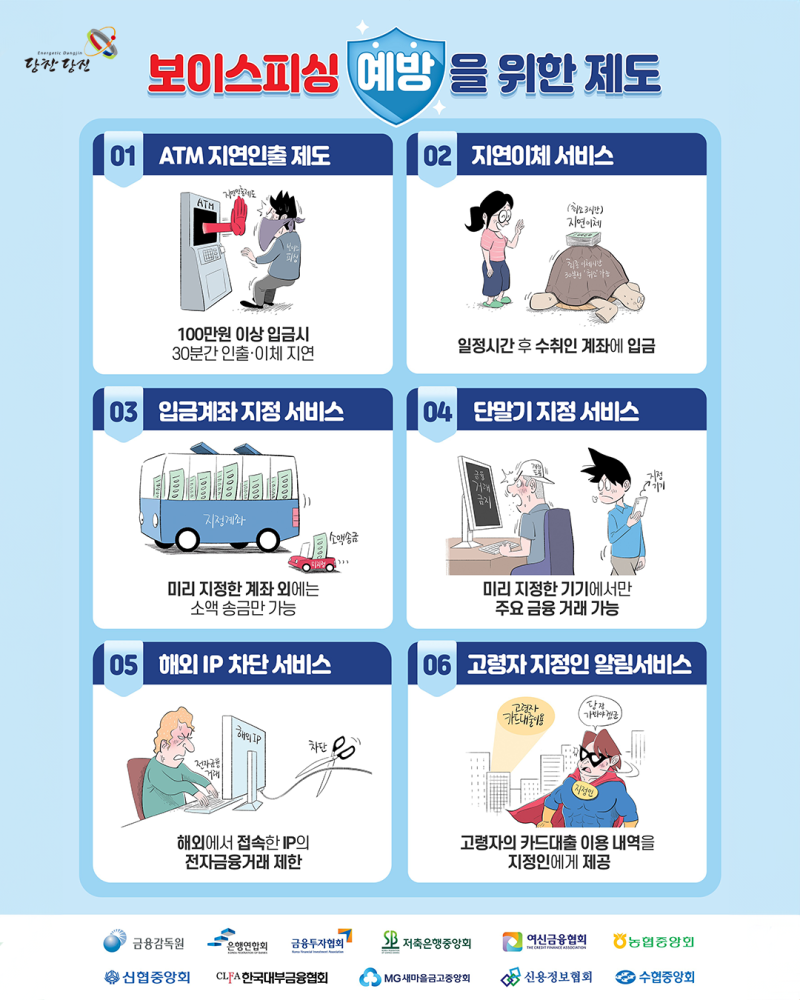 보이스피싱 예방을 위한 제도와 피해시 대응요령 알려드려요! | 충청남도 당진시 | 웰로