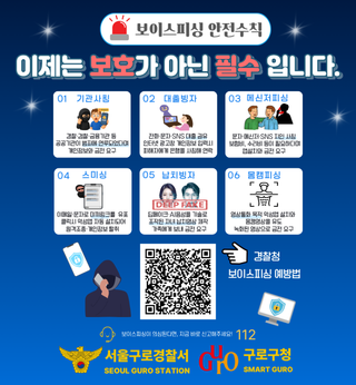 보이스피싱 안전수칙, 기억하세요!