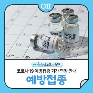 2024-2025절기 코로나19 예방접종 기간 연장 "접종대상, 기간, 접종병원" 안내