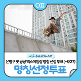 은평구 첫 공공 엑스게임장 명칭 선정 투표에 참여해 주세요!️(~8/27)