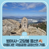 아름다운 국립공원 금정산의 가을, 범어사-고당봉 등산!