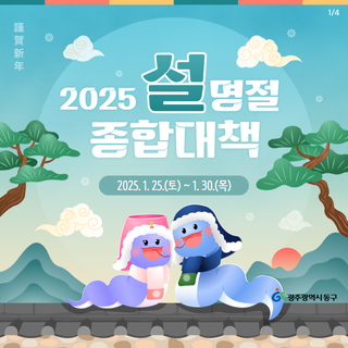2025년 설 명절 동구 종합대책 안내