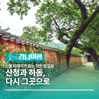 산불 피해지역 돕는 착한 발걸음…산청과 하동, 다시 그곳으로