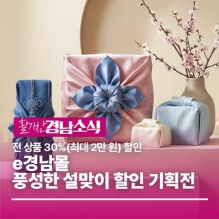 e경남몰, 풍성한 설맞이 기획전