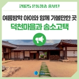 여름방학 아이와 함께 가볼만한 곳 덕천마을과 송소고택