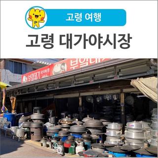 [고령 여행] 전통과 현대가 공존하는 매력적인 <고령 대가야시장>