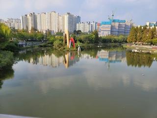 [용인여행] 가을 단풍 물든 용인동백호수공원에서 멋진 시간 보내기