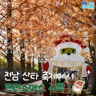 [전남여행] 전남 산타 축제에서 크리스마스 시작 ✨(담양 산타축제, 순천 산타가든)