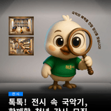 전시해설 큐! 국악의 매력을 전할 청년강사를 모집합니다