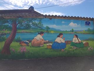 광양 봉강당저마을, 벽화로 피어난 따뜻한 이야기