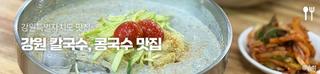 여름의 맛! 강원 칼국수, 콩국수 맛집 [강원특별자치도 맛집]