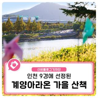 인천 9경에 선정된 계양아라온 가을 산책!