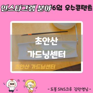 [인스타그램 분야 6월 우수콘텐츠] ' 초안산가드닝센터 ' 를 소개하다