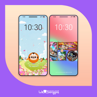 [9월의 디지털 굿즈] We♥Hahahoho(더스피어, 송파의 사계, 백제에서 왔송 이모티콘)