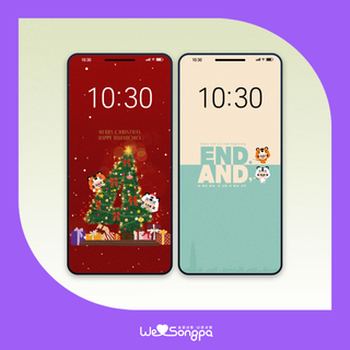 [12월의 디지털 굿즈] "Merry CHRISTMAS~ Happy HAHAHOHO!"