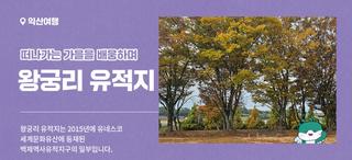 왕궁리 유적지에서 떠나가는 가을을 배웅하며