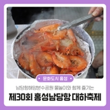 남당항해양분수공원 물놀이와 함께 즐기는 제30회 홍성남당항대하축제