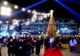 영종하늘도시 별빛광장, 운서역 광장 ‘크리스마스트리’ 점등