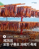 과메기의 본고장에서 펼쳐지는, 제26회 포항 구룡포 과메기 축제