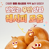 맛있는 무안 양파 레시피 모음!