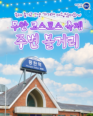 축제 즐기고 그냥 가기엔 아쉽잖아요~코스모스 축제 주변 관광지