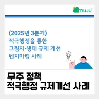 (2025년 3분기) 적극행정을 통한 그림자·행태규제 개선 벤치마킹 사례