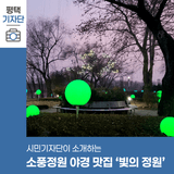평택시민기자단 | 소풍정원 내 야경맛집, 빛의 정원