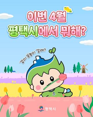 평택이랑 꽃놀이 갈래? 이번 4월 평택시에서 뭐해?
