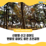 신발을 신고 걸어도, 맨발로 걸어도 좋은 초전공원