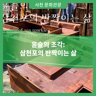 윤슬의 조각: 삼천포의 반짝이는 삶