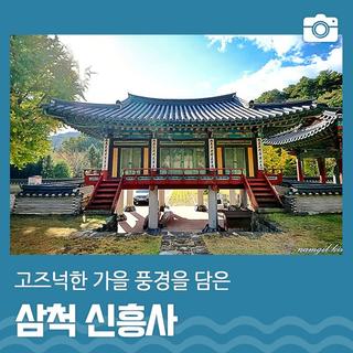 삼척시 근덕면 동막리 신흥사 고즈넉한 가을 풍경 | 삼척 가볼만한곳