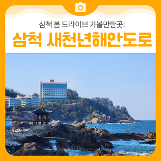 삼척 봄 드라이브 가볼만한곳 새천년도로 해안도로 이사부길 A코스ㅣ삼척 가볼만한곳