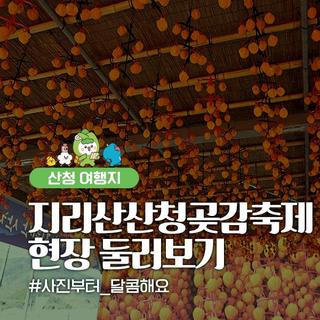 경남 겨울축제 지리산산청곶감축제 현장 안내