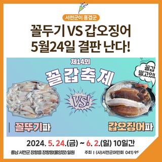 꼴뚜기 VS 갑오징어의 대결이 펼쳐진다!