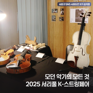 서리풀 악기거리 국제 모던악기 축제 <서리풀 K-스트링 페어>