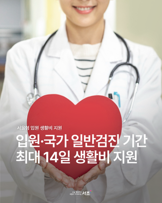 서울형 입원 생활비 지원