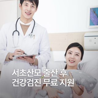 서초산모 출산 후 건강검진 무료 지원