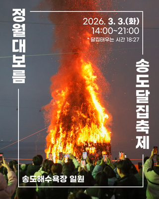 2026년 정월대보름 송도달집축제