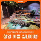 [청양 여름 실내여행] 청양군 목재문화·자연사체험관 방문기