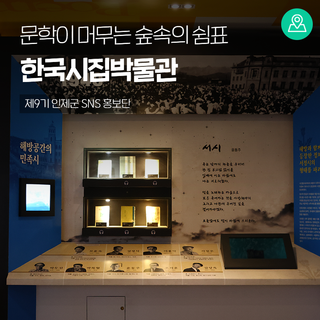 문학이 머무는 숲속의 쉼표, 한국시집박물관에서 만난 따뜻한 시간 [인제 가볼만한곳]