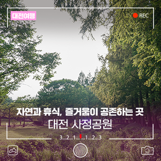대전 사정공원, 자연과 휴식, 즐거움이 공존하는 곳
